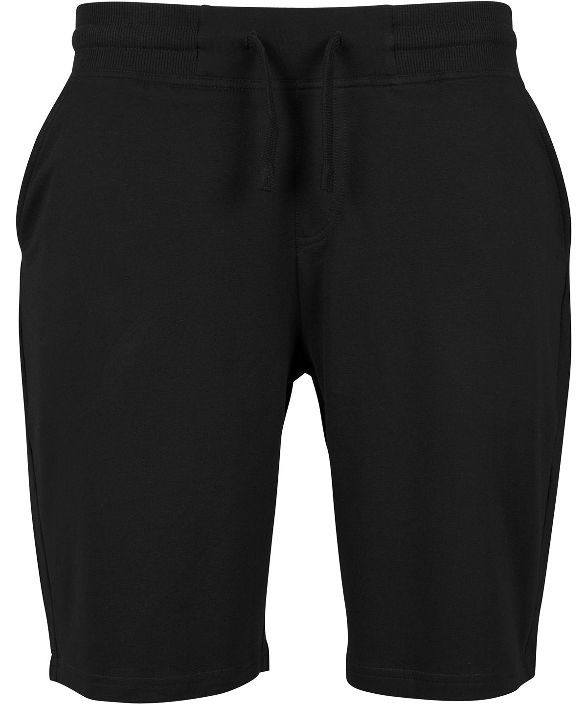Build Your Brand Terry shorts, lifestyle photo