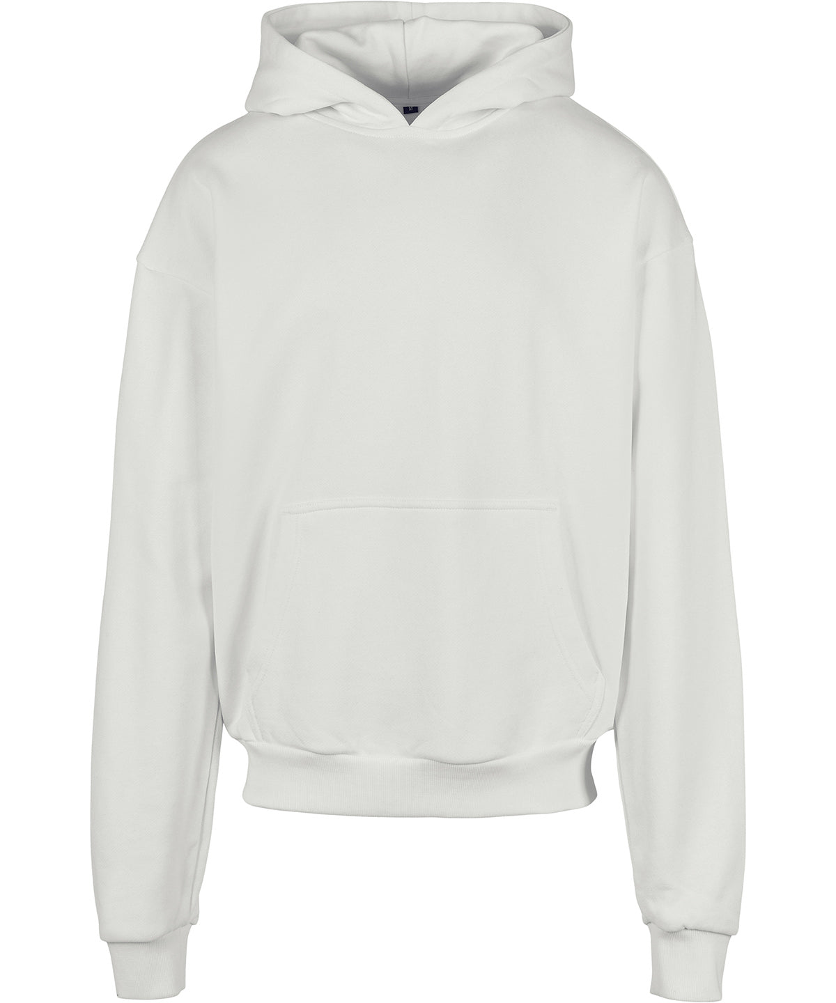 Build Your Brand Ultra heavy hoodie in Readyfor Dye, front view
