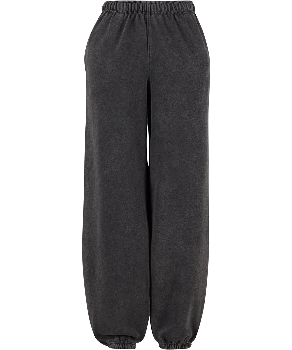 Build Your Brand Women’s vintage heavy sweatpants in Magnet, front view