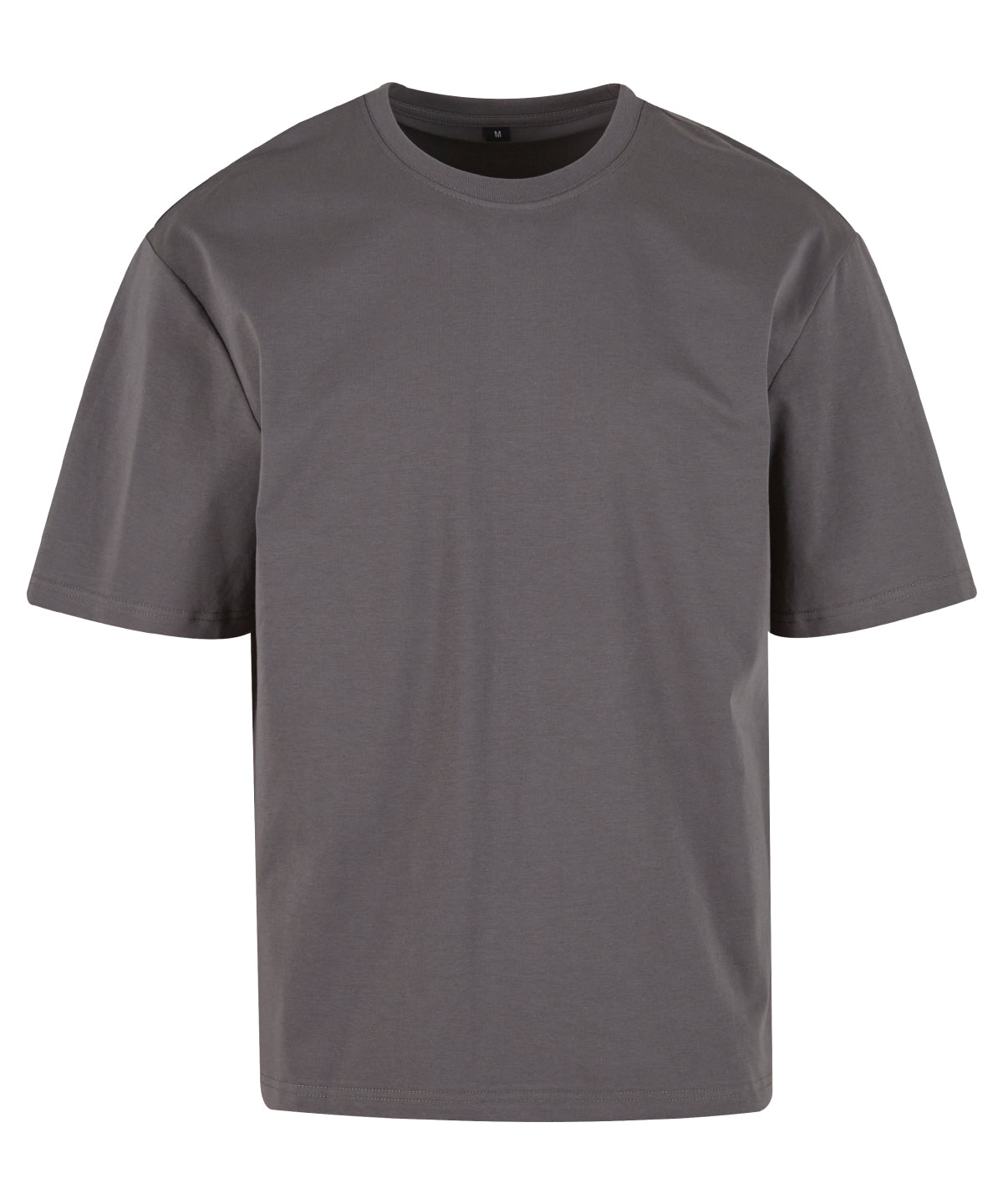 Build Your Brand Sorona loose-fit tee in Magnet, front view