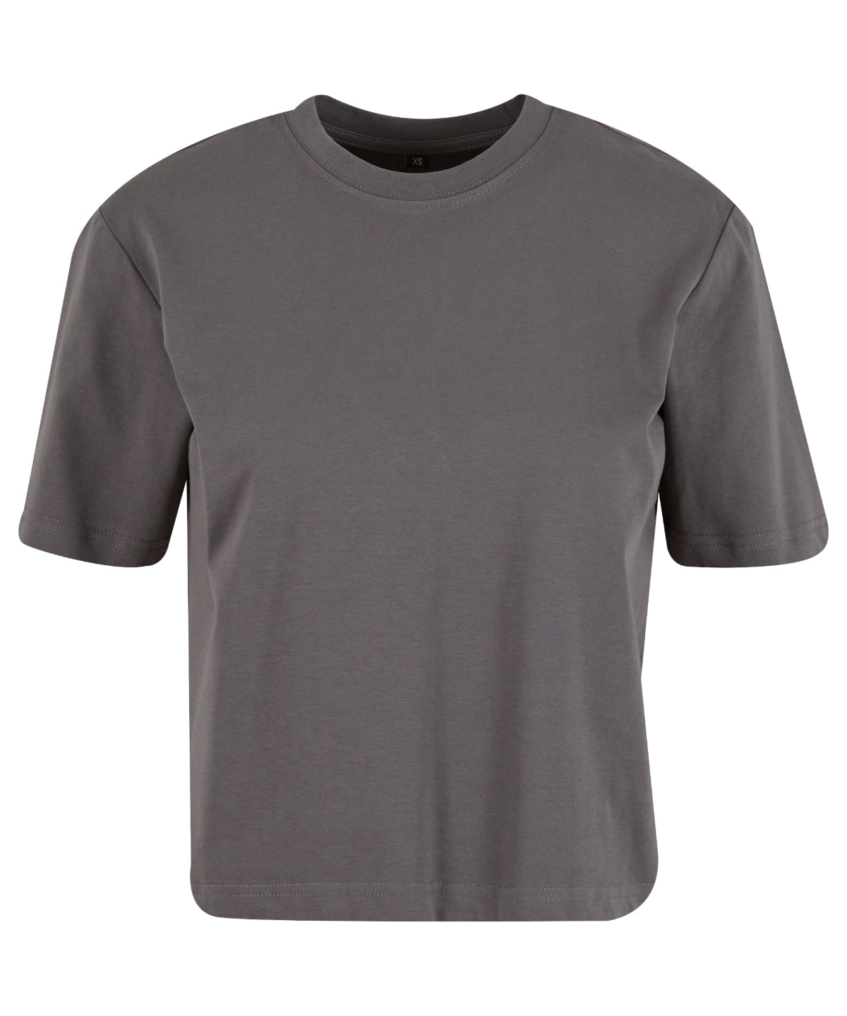 Build Your Brand Women’s Sorona loose-fit tee in Magnet, front view