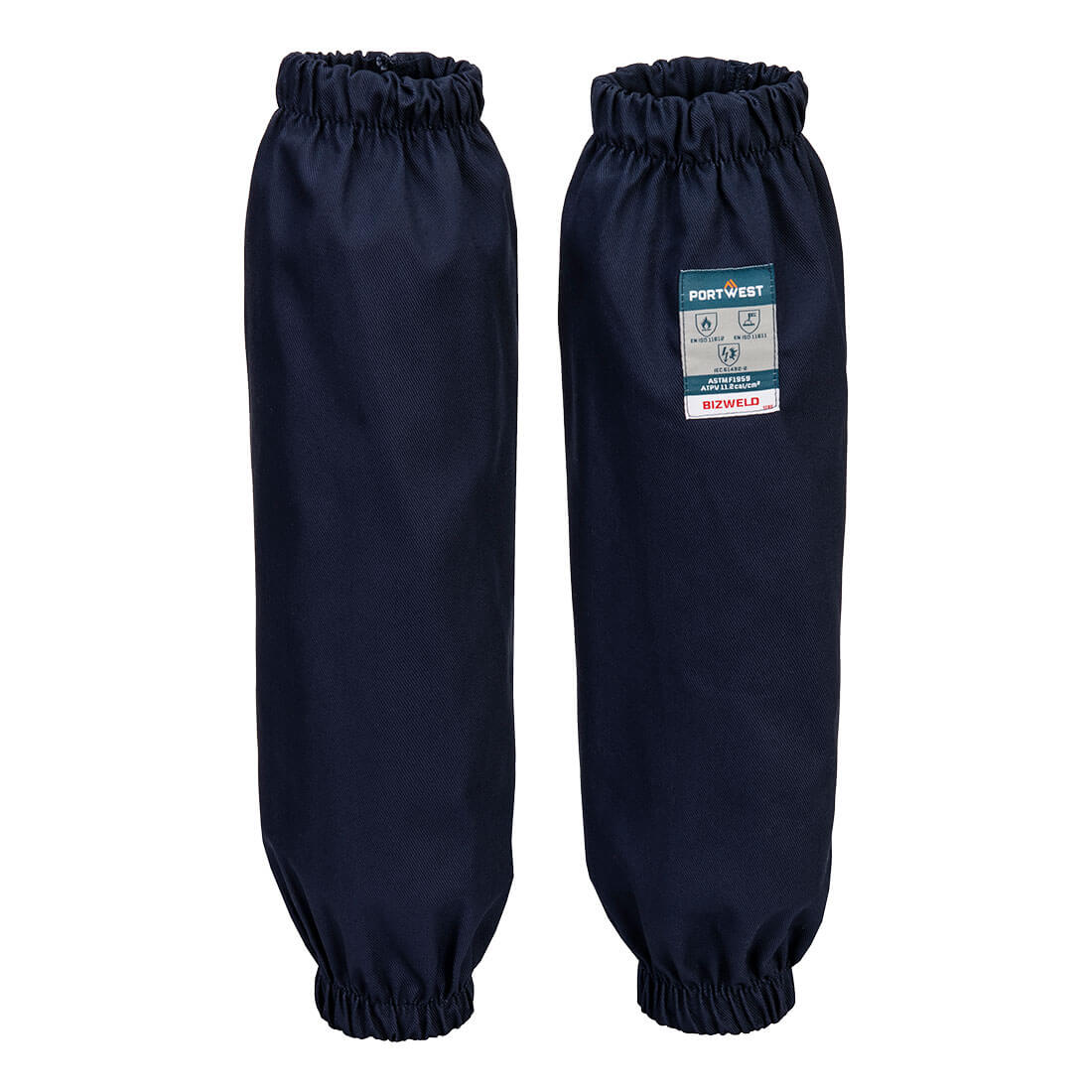 Portwest Bizweld Work FR Sleeves in Navy, main product image