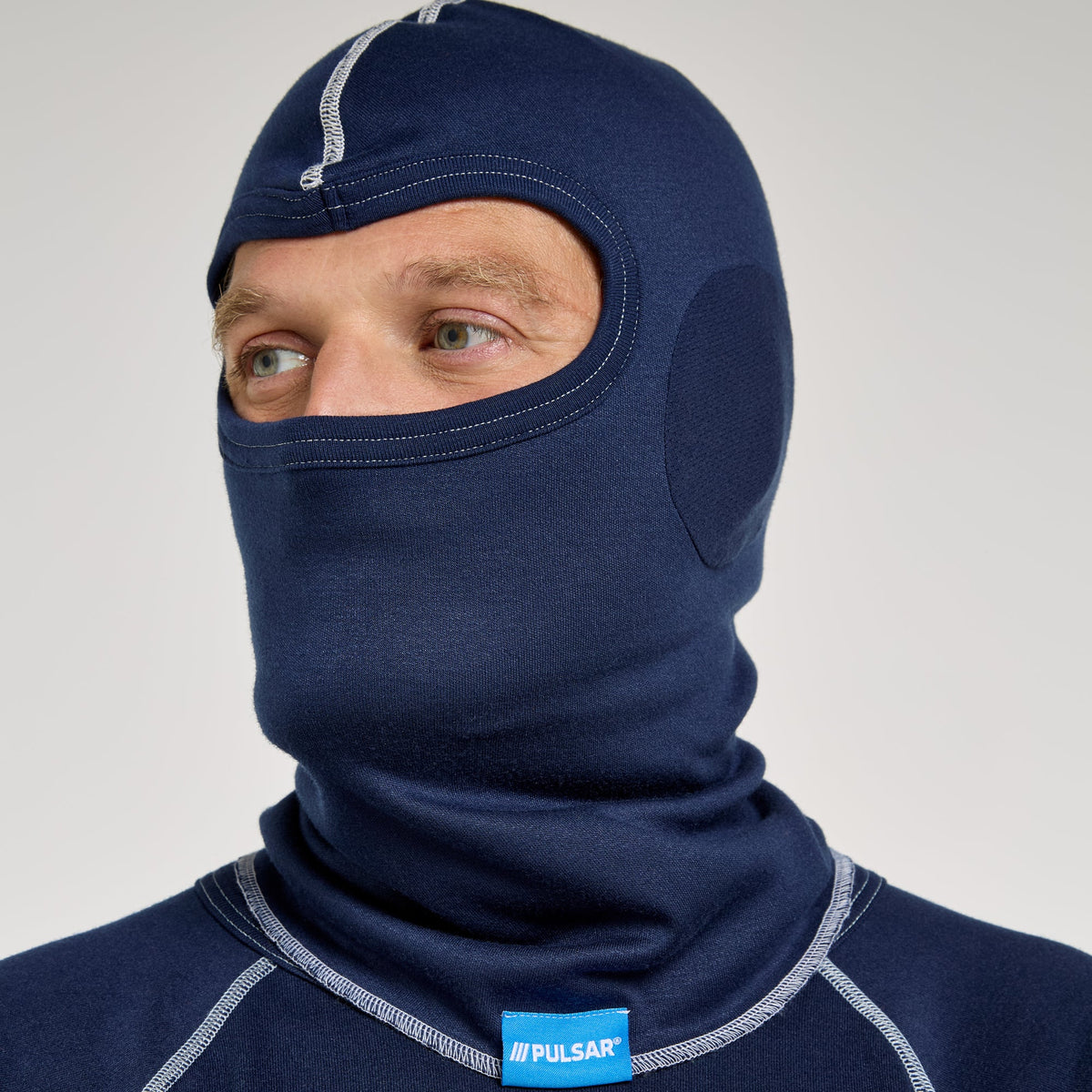 Pulsar Balaclava Mesh Ear Cut Outs Navy Unisex, image 3