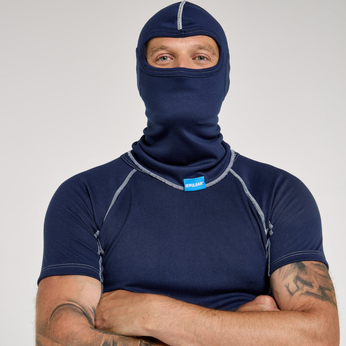 Pulsar Balaclava Mesh Ear Cut Outs Navy Unisex, image 2
