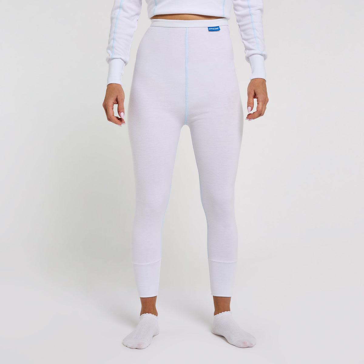 Pulsar Women's Thermal Long Pants White, image 2