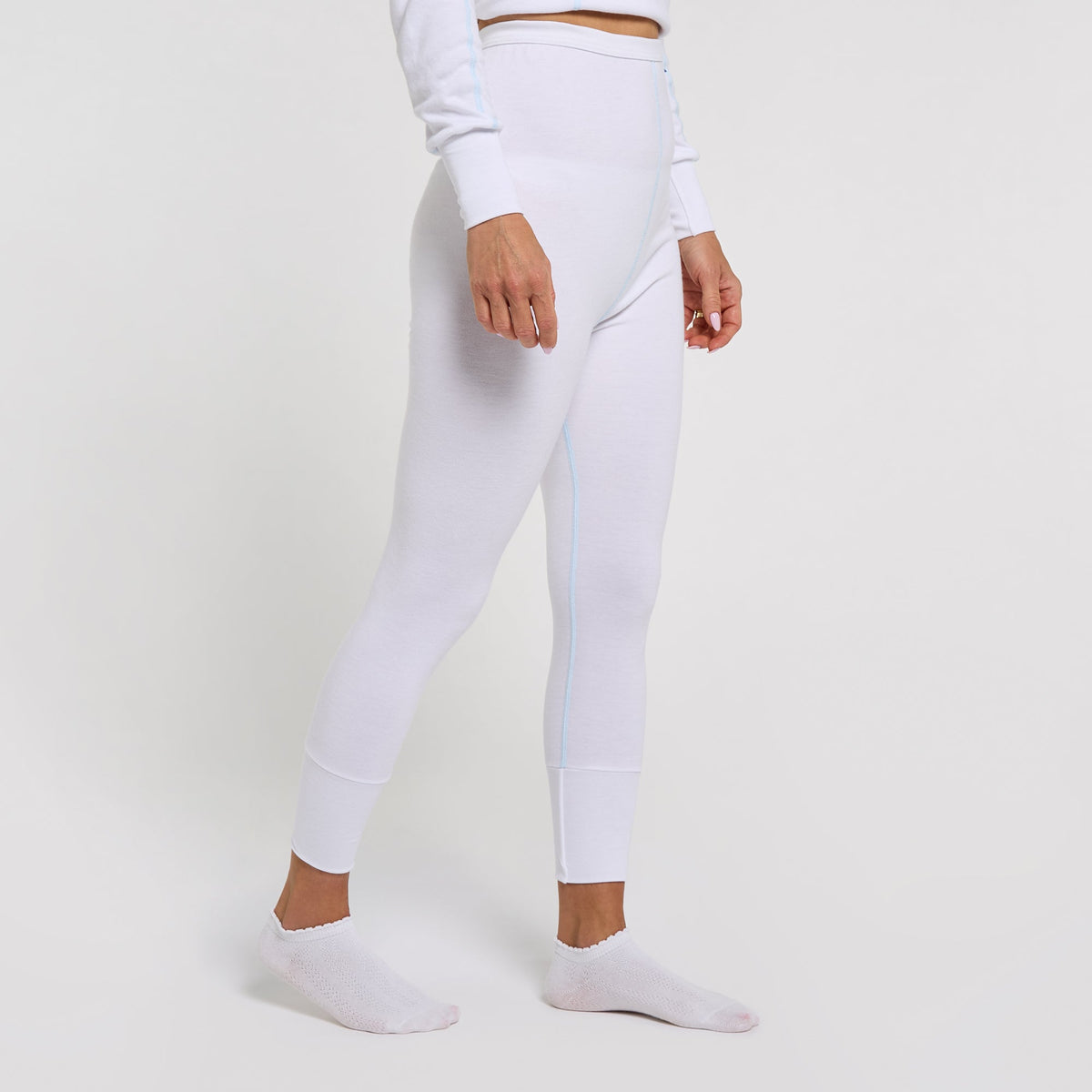 Pulsar Women's Thermal Long Pants White, image 3