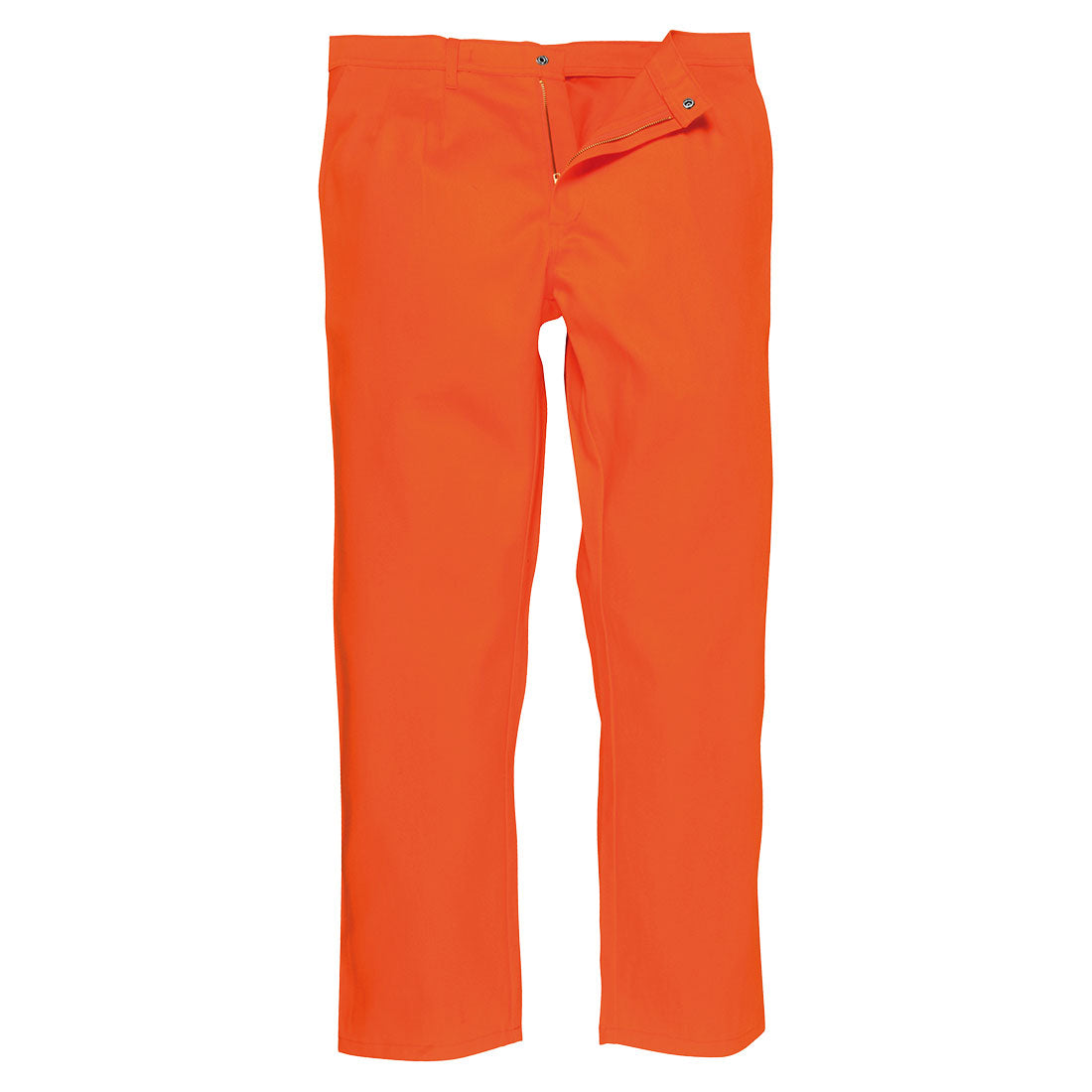 Portwest Bizweld Work FR Trousers in Orange, image 4