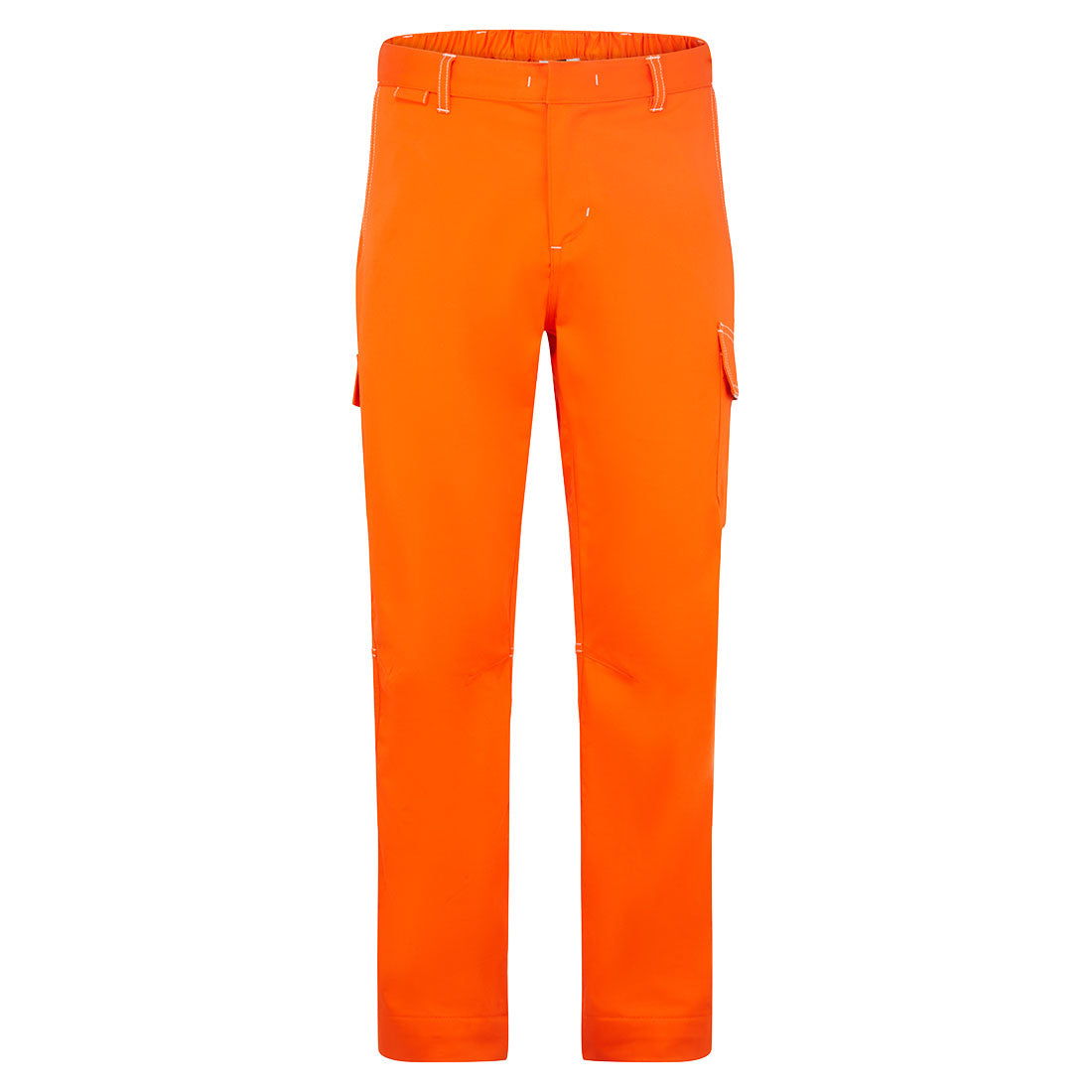 Portwest Bizweld Work FR Trousers in Orange, image 2