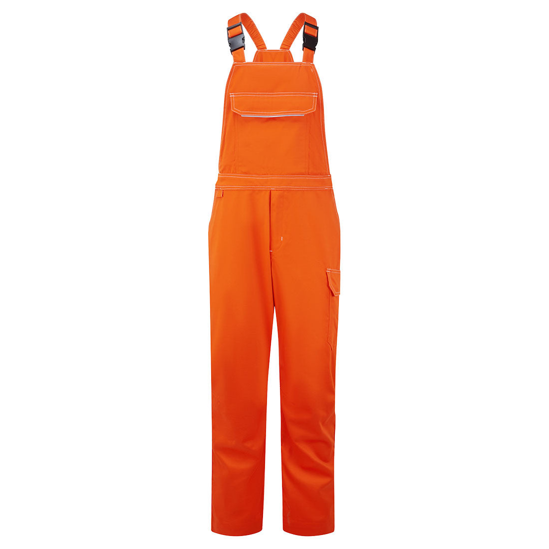 Portwest Bizweld Work FR Bib and Brace in Orange, image 2
