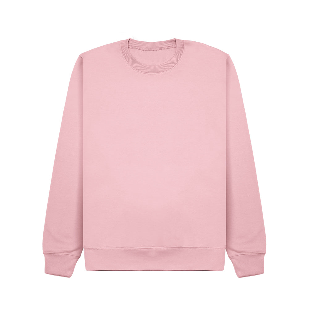 Cotton Ridge CR03 Solar Comfort Cut Sweatshirt in Baby Pink
