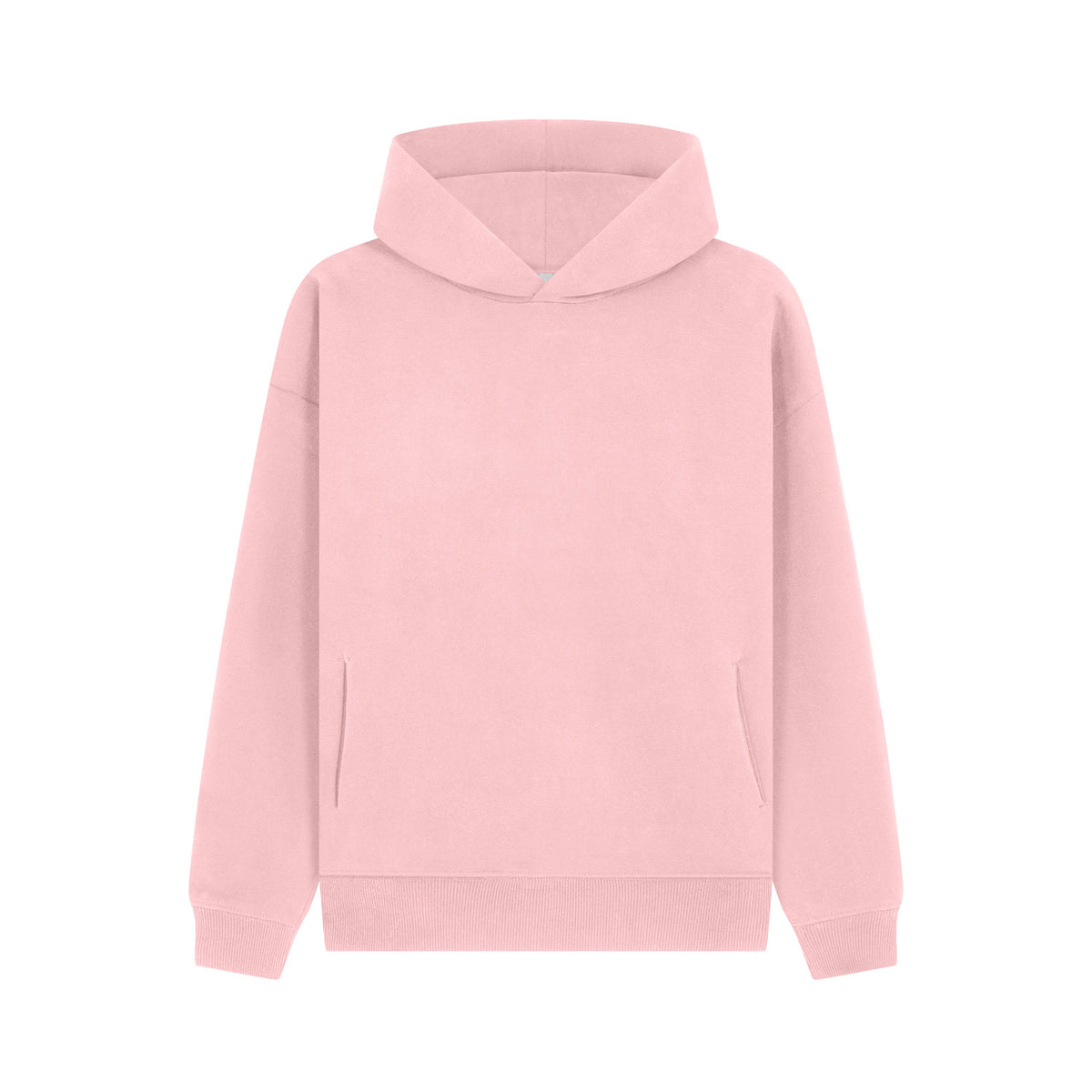 Cotton Ridge W76 Gemini Oversized Hoodie in Baby Pink
