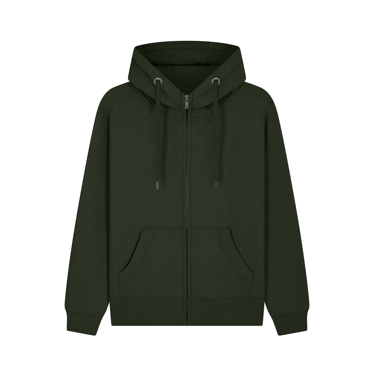 Cotton Ridge W51PF_v2.0 Neptune Ultra Premium Zip Hoodie in Bottle Green