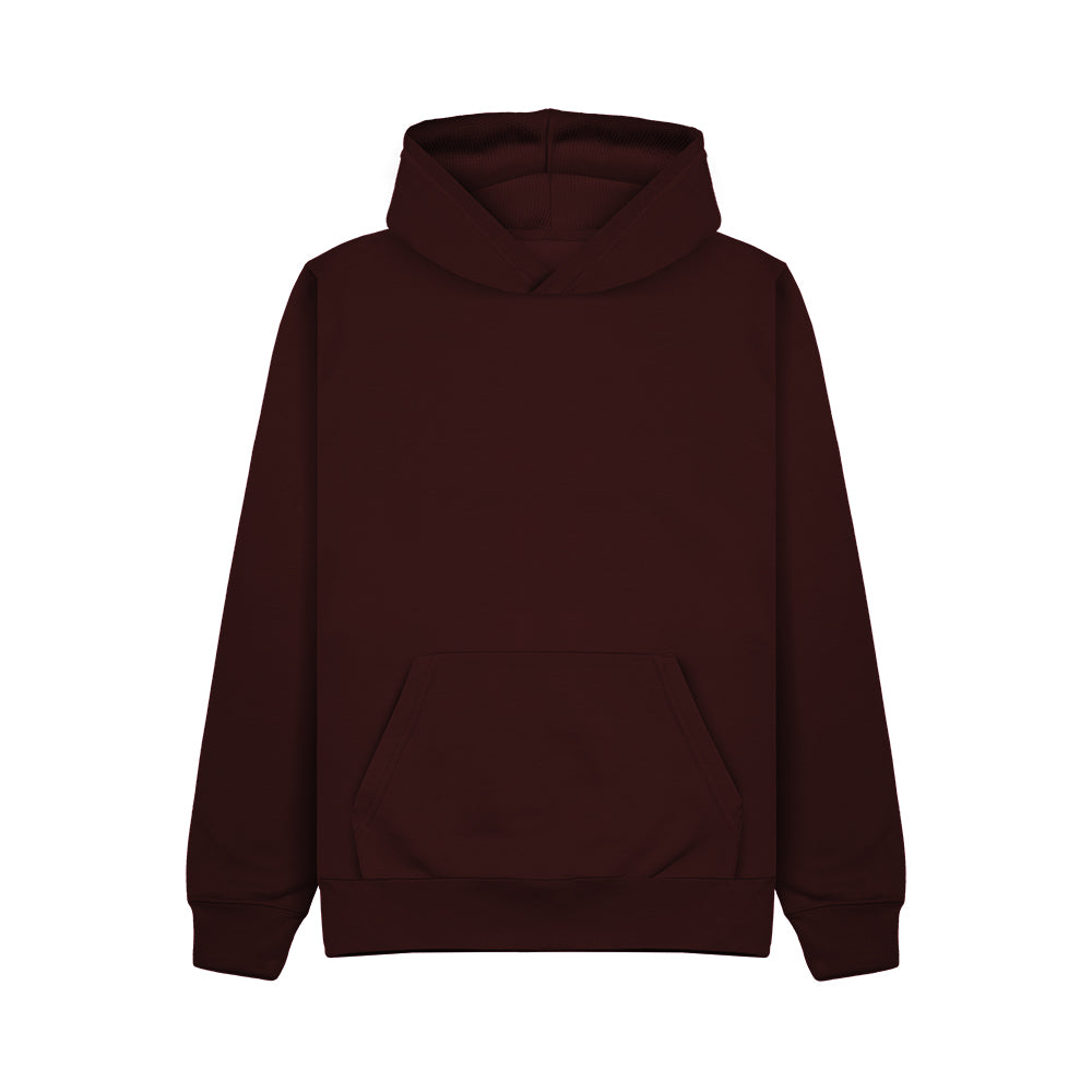 Cotton Ridge CR02K Apollo Kids Comfort Cut Hoodie in Burgundy