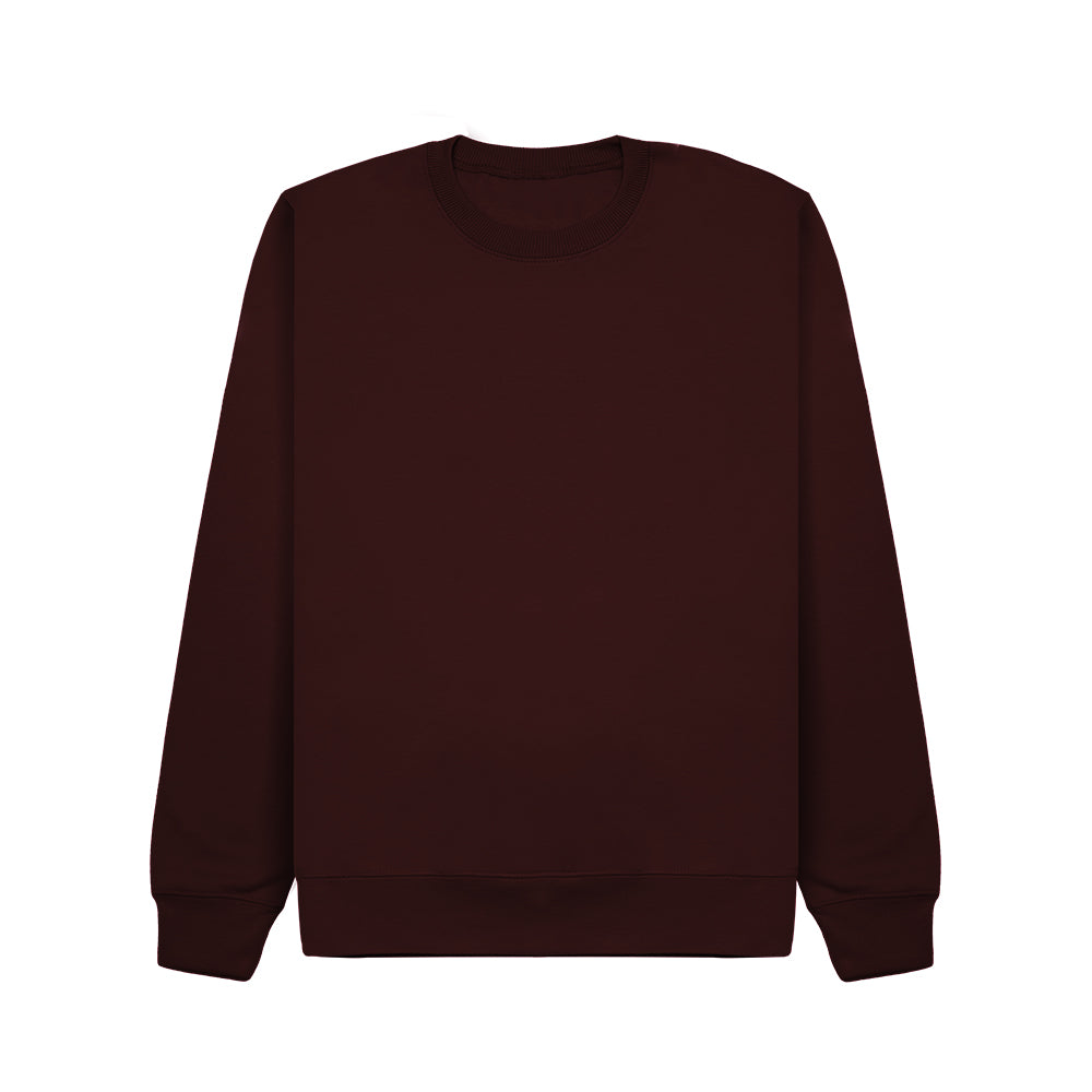 Cotton Ridge CR03K Solar Kids Comfort Cut Sweatshirt in Burgundy