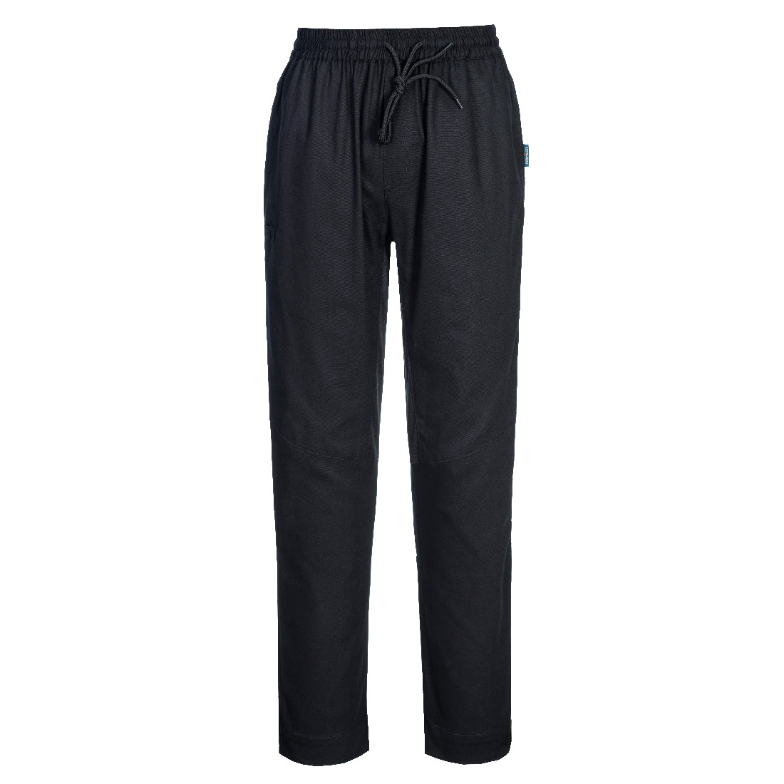 Portwest Chef's Cotton Mesh Air Pro Stretch Trousers in Black, main product image