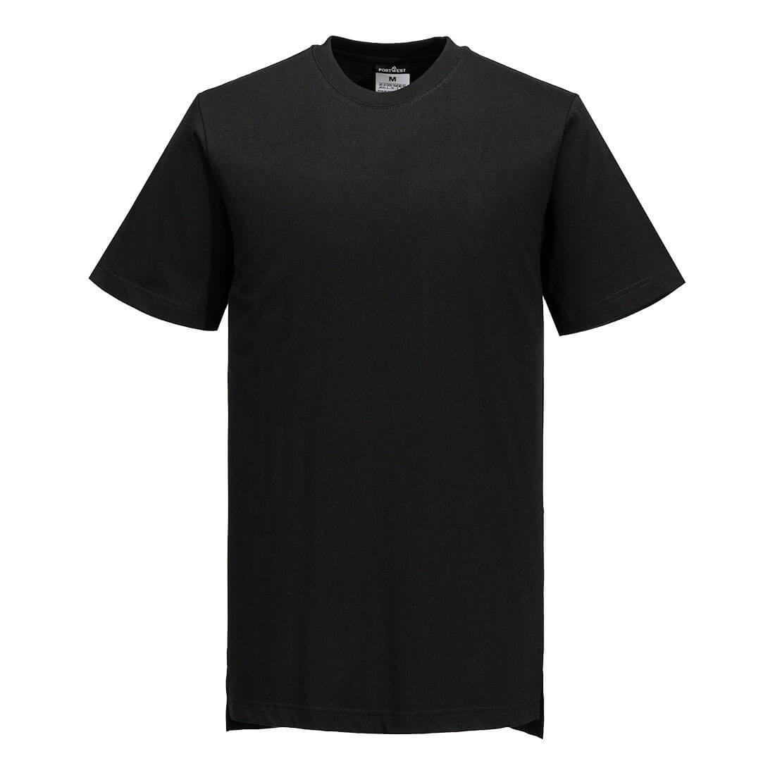 Portwest Cotton Mesh Air Pro T-Shirt S/S in Black, main product image