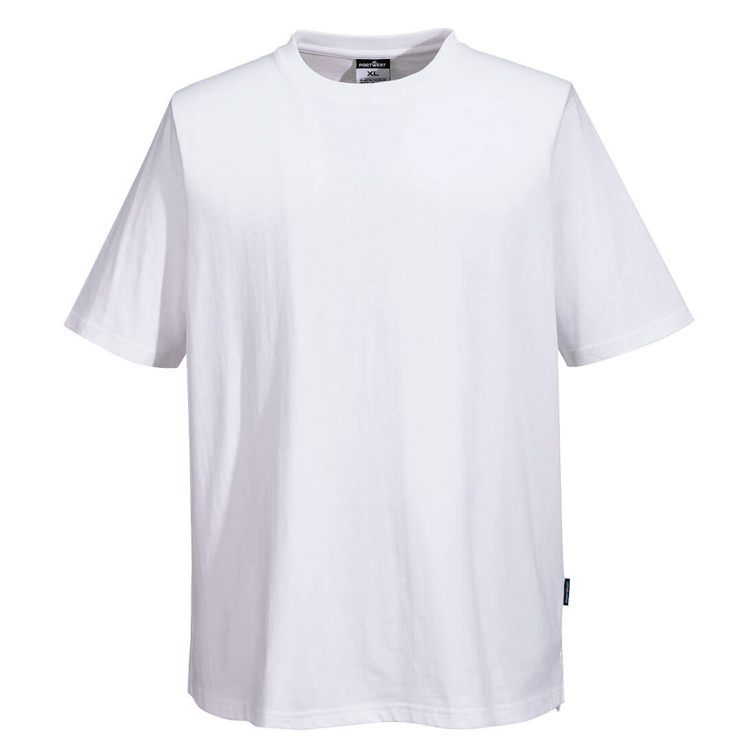 Portwest Cotton Mesh Air Pro T-Shirt S/S in White, image 2