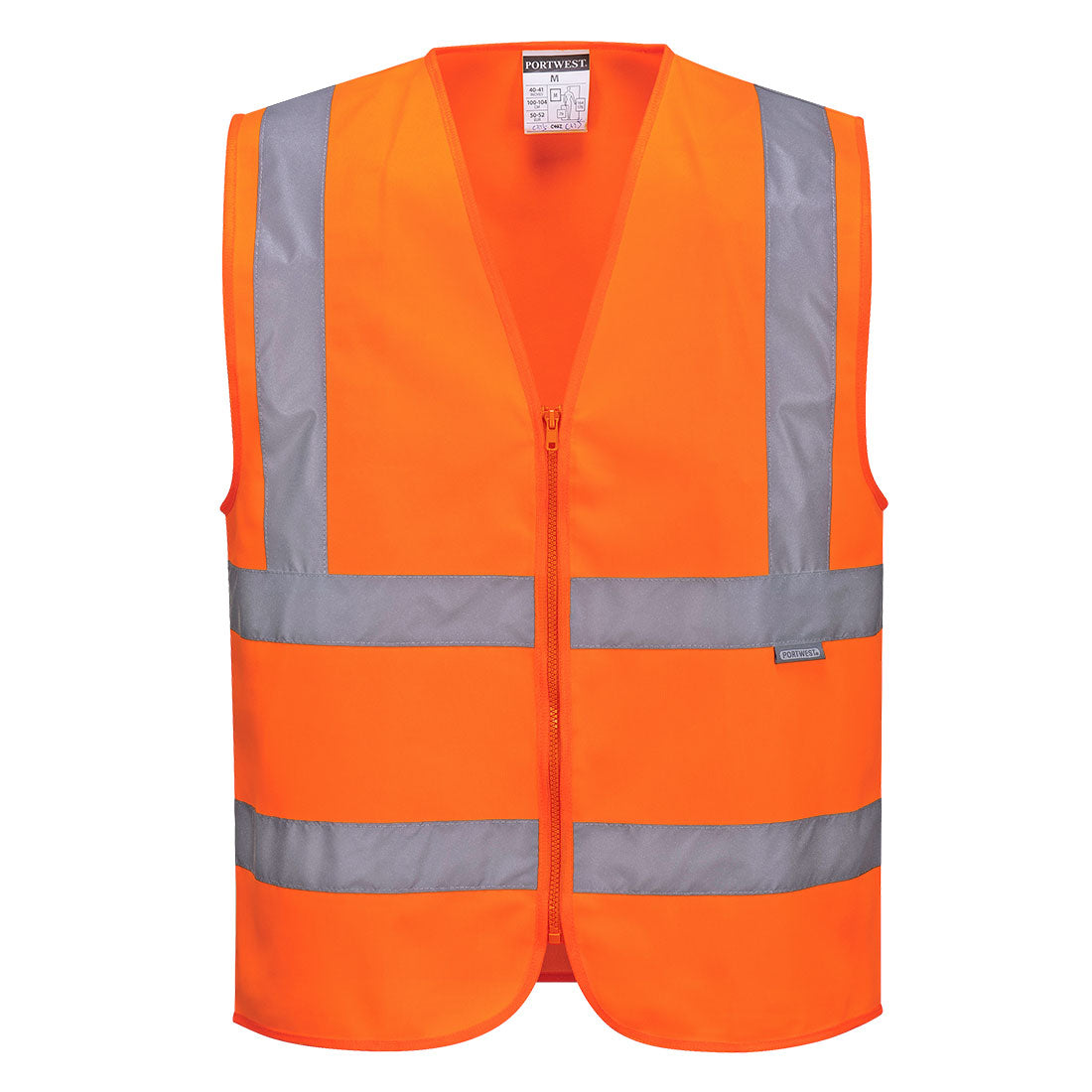 Portwest Hi-Vis Band and Brace Vest in Orange, main product image