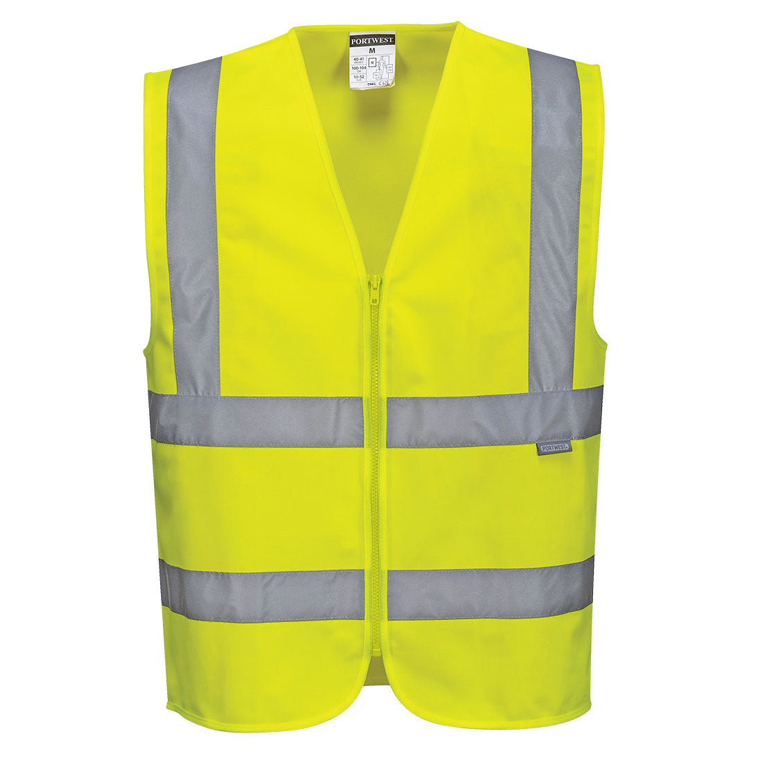 Portwest Hi-Vis Band and Brace Vest in Yellow, image 2