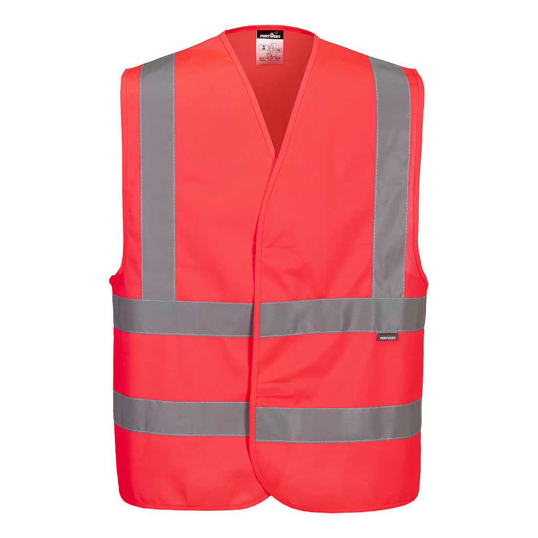 Portwest Hi-Vis Band and Brace Vest in Red, image 2