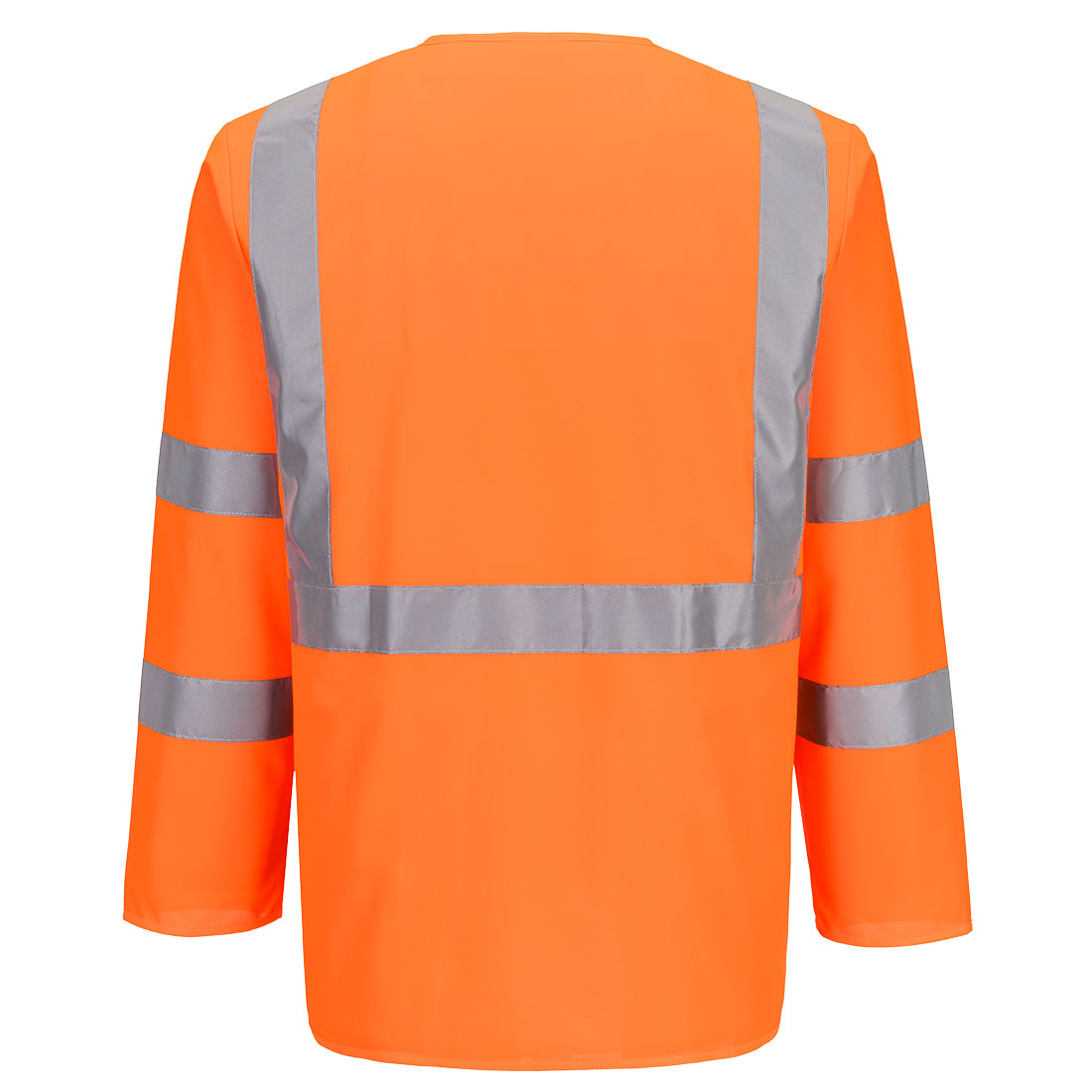 Portwest Hi-Vis Executive Jacket in Orange, back view