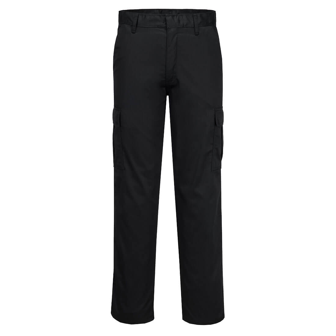 Portwest Combat Trousers in Black Short, image 2