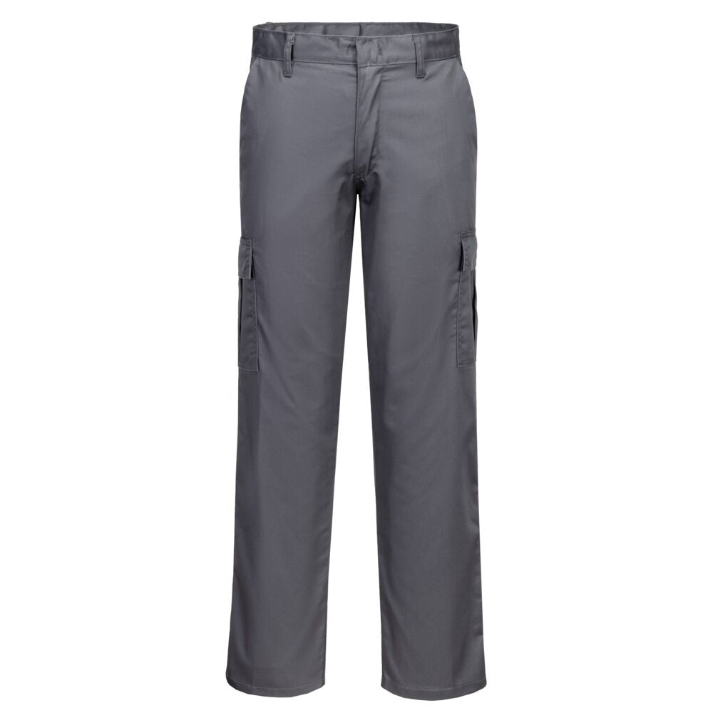 Portwest Combat Trousers in Grey Tall, image 6