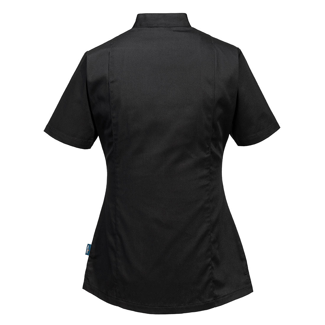 Portwest C824 Women's Tunic S/S in Black, back view