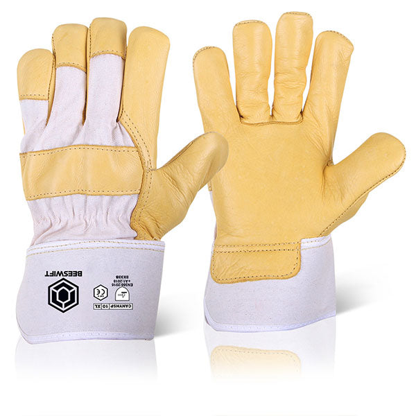 Click Beeswift Canadian Hide Rigger Gloves, main product image