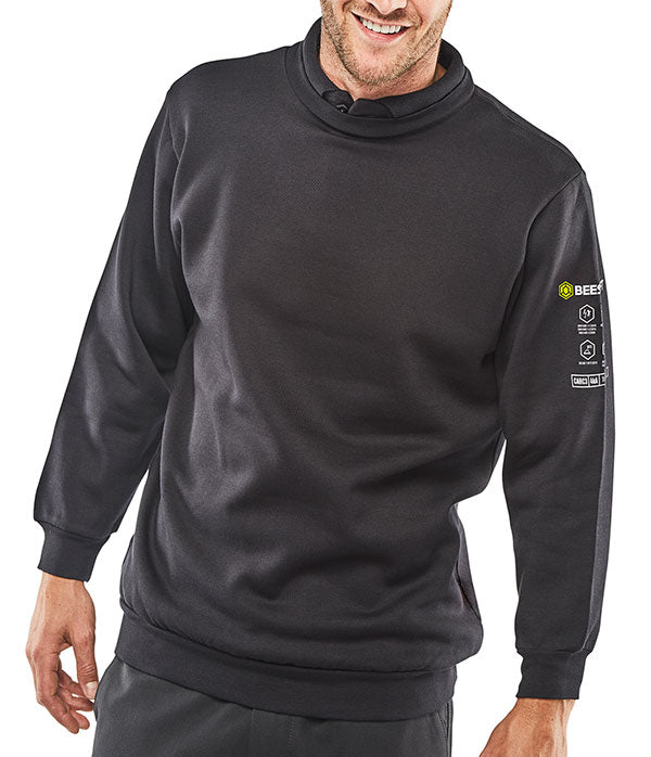 Click Beeswift ARC Compliant Sweatshirt, main product image