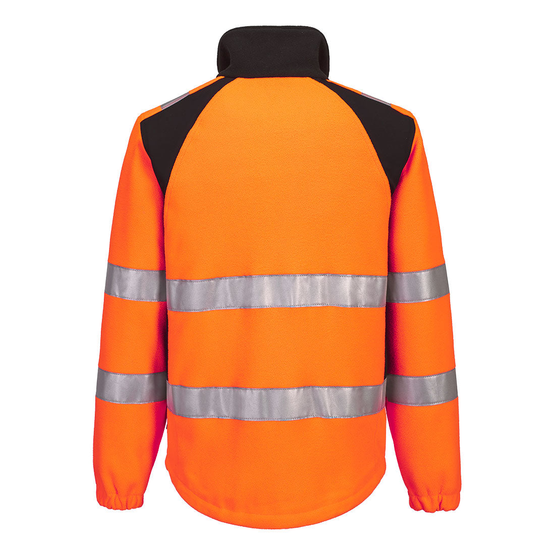 Portwest CD807 WX2 Eco Hi-Vis Fleece in Orange/Black, back view