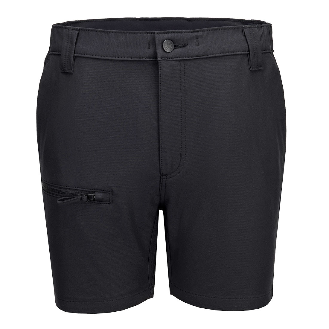Portwest WX2 Eco Active Stretch Shorts in Black, main product image