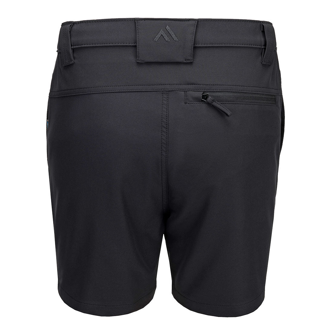 Portwest CD822 WX2 Eco Active Stretch Shorts in Black, back view