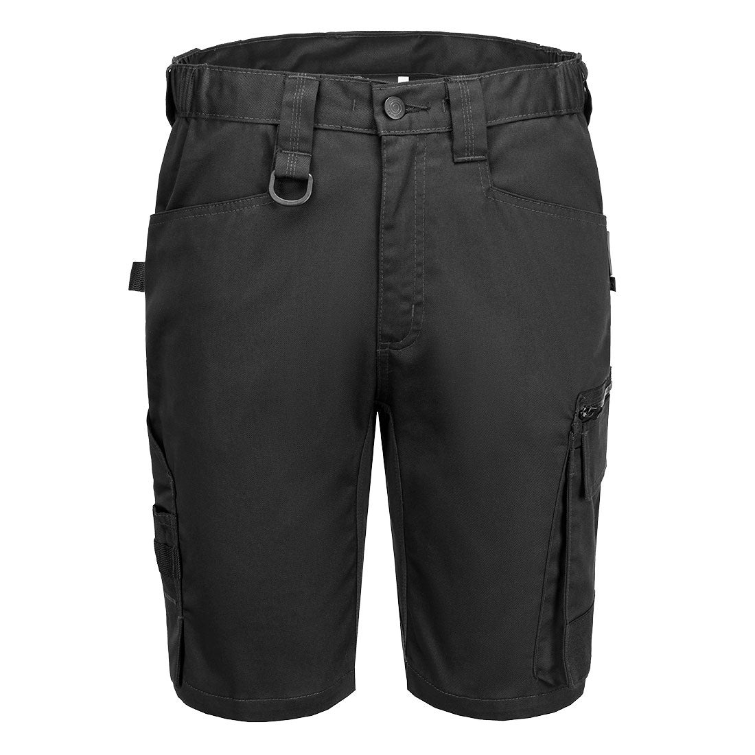 Portwest WX2 Eco Craft Shorts in Black, main product image