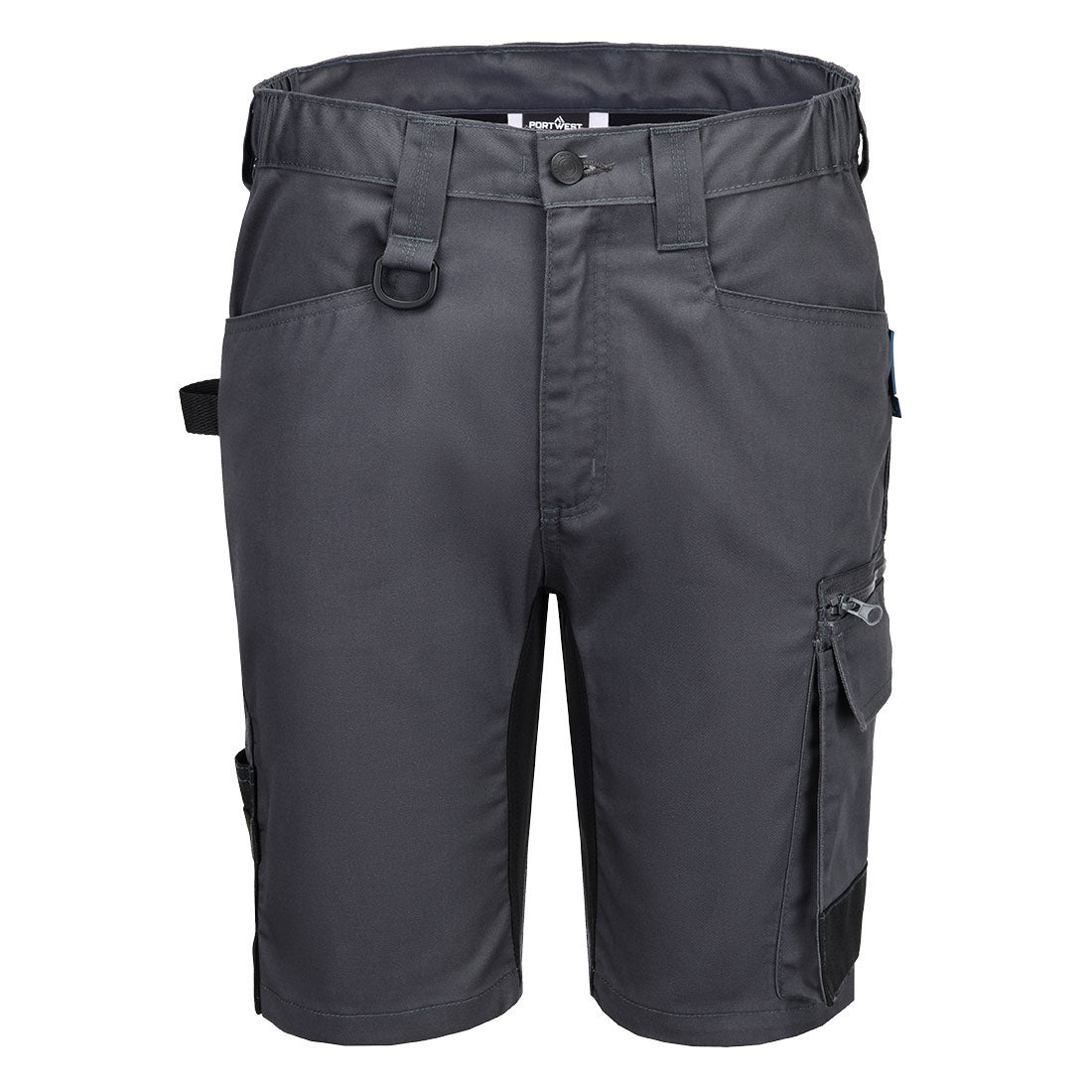 Portwest WX2 Eco Craft Shorts in Metal Grey, image 2