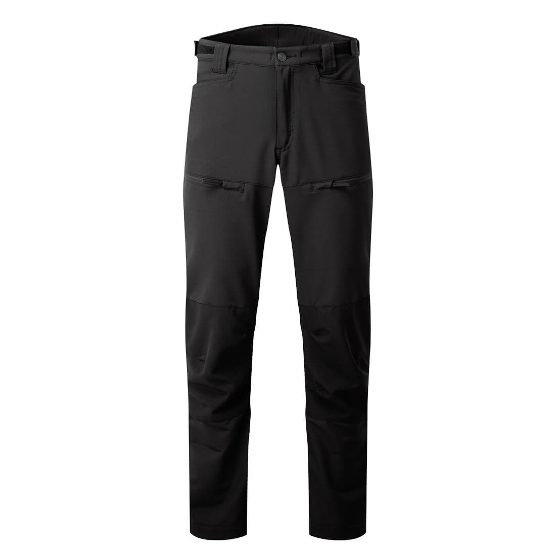 Portwest WX2 Eco Stretch Service Trousers in Black Tall, image 2