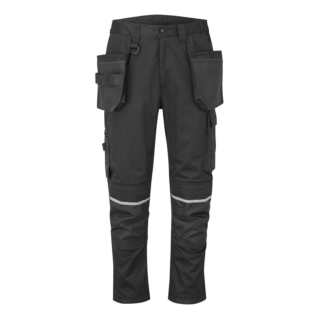 Portwest WX2 Eco Craft Holster Trousers in Black, main product image