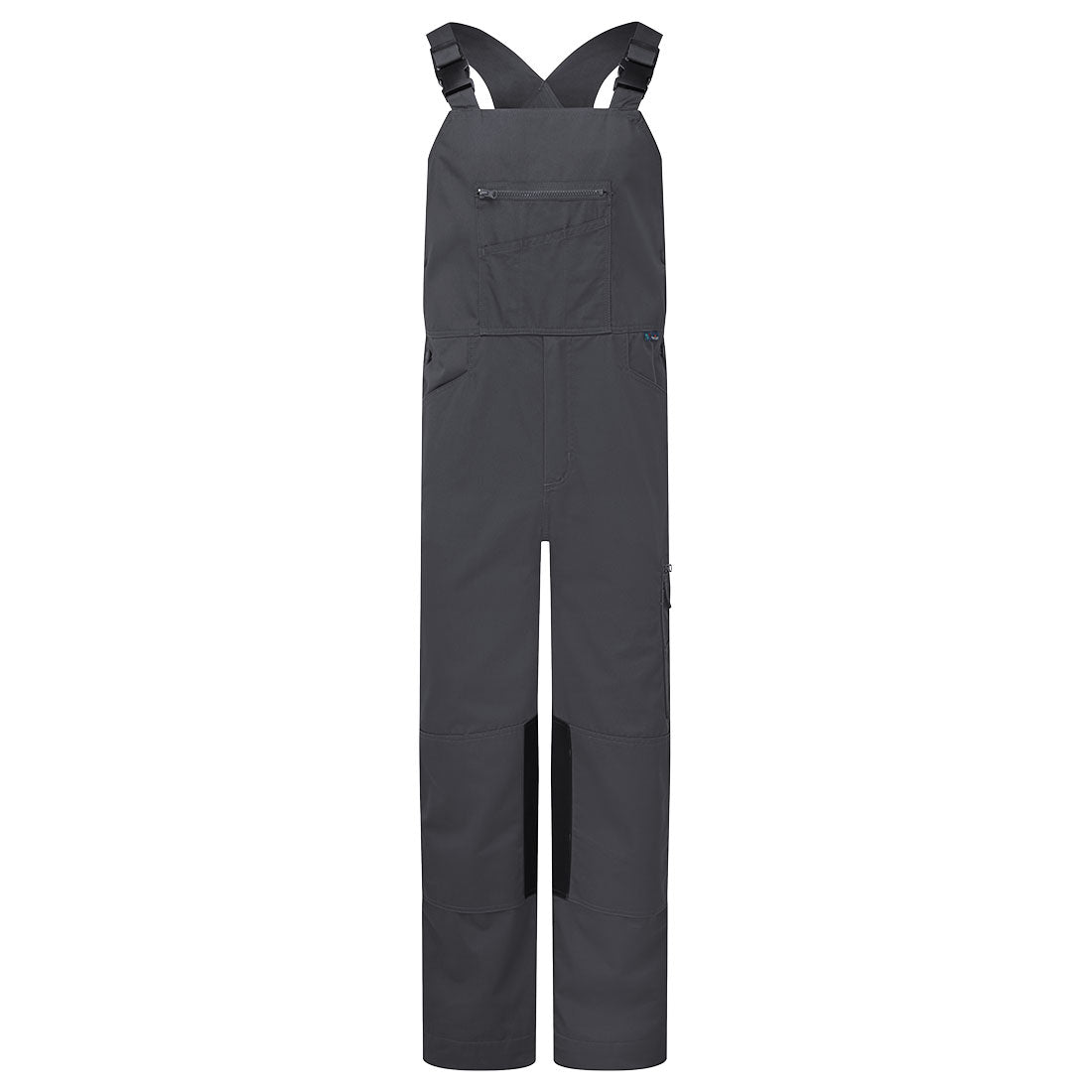 Portwest WX2 Eco Stretch Bib and Brace in Metal Grey, image 3