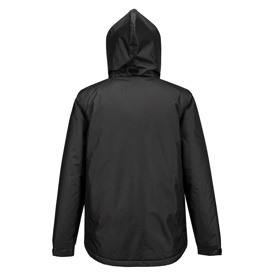 Portwest CD864 WX2 Eco Winter Jacket in Black, back view