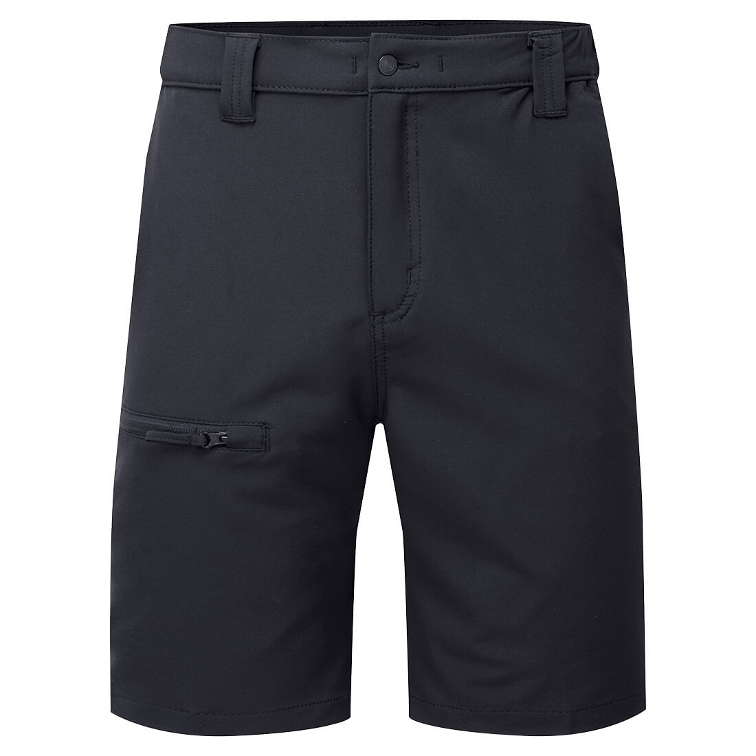 Portwest WX2 Eco Stretch Shorts in Black, main product image