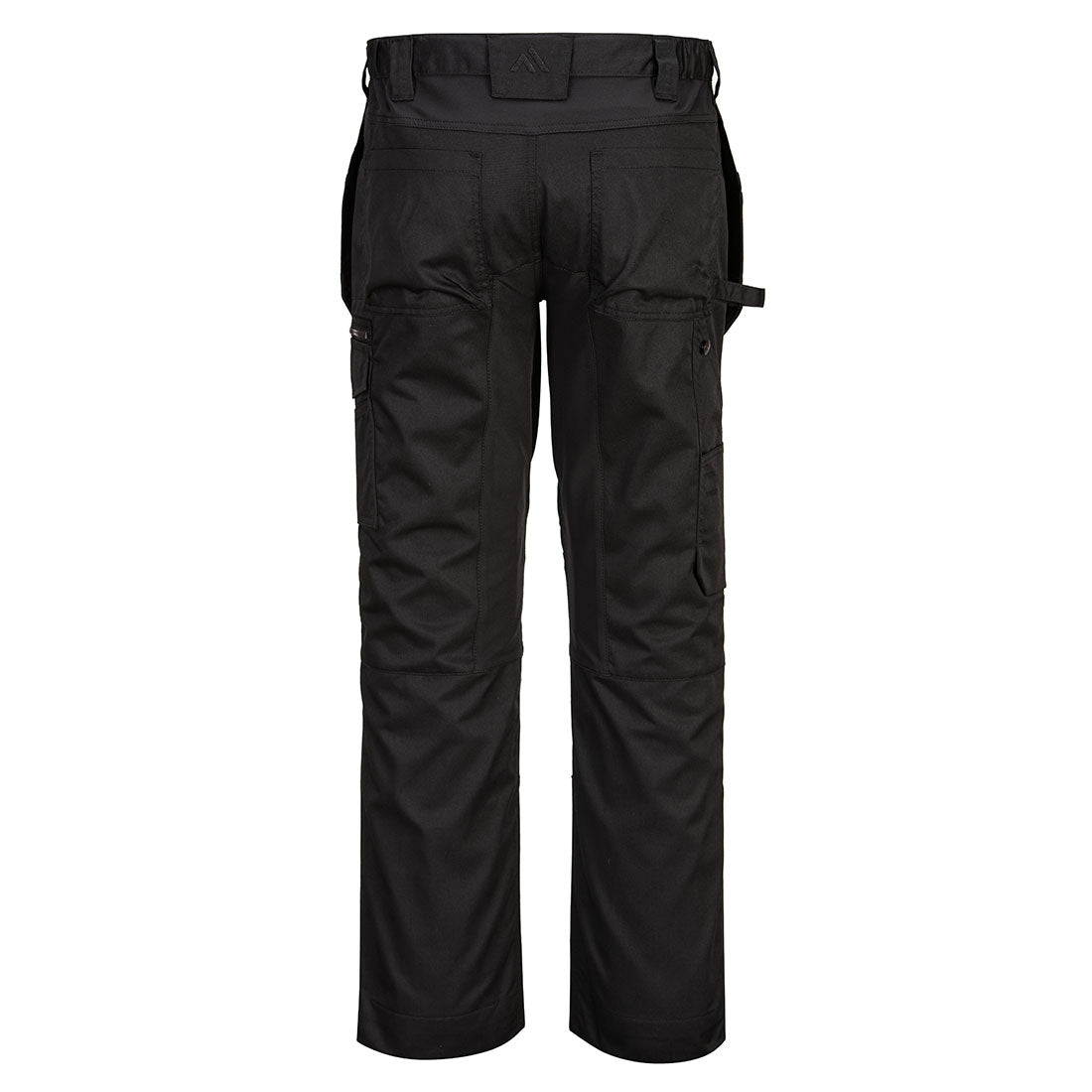 Portwest CD883 WX2 Eco Stretch Holster Trousers in Black, back view