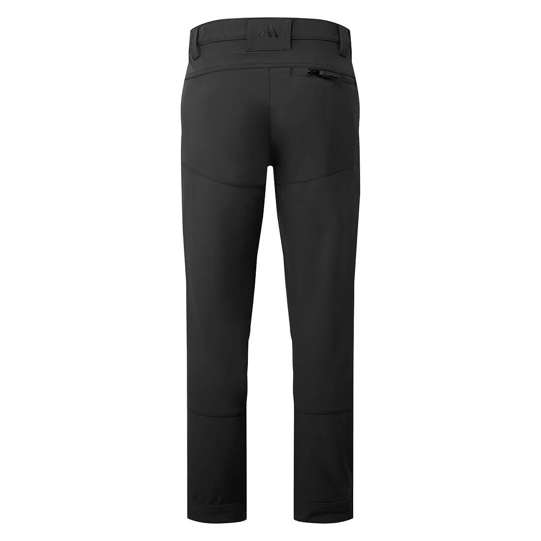Portwest CD886 WX2 Eco Stretch Service Trousers in Black, back view