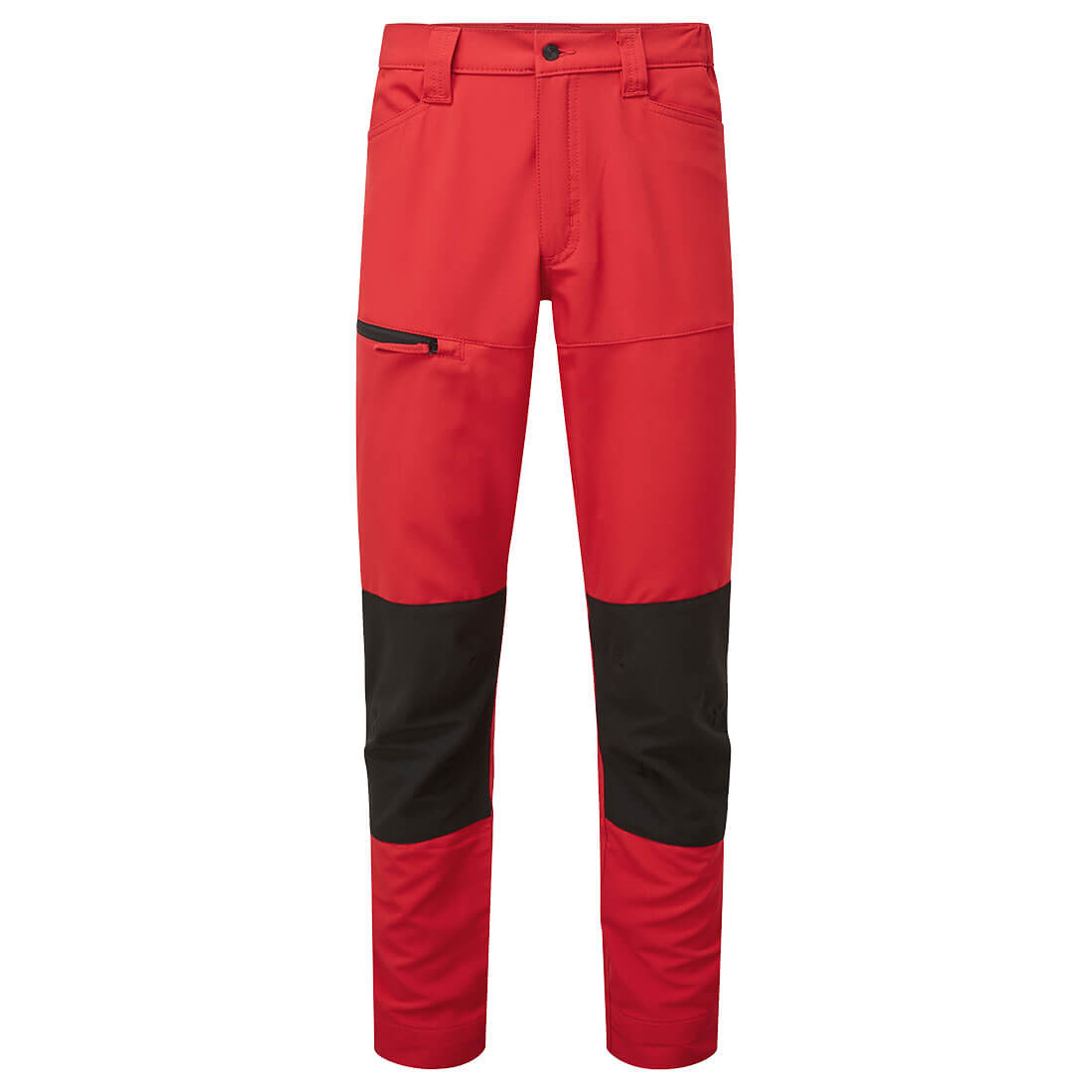 Portwest WX2 Eco Stretch Service Trousers in Deep Red, image 2
