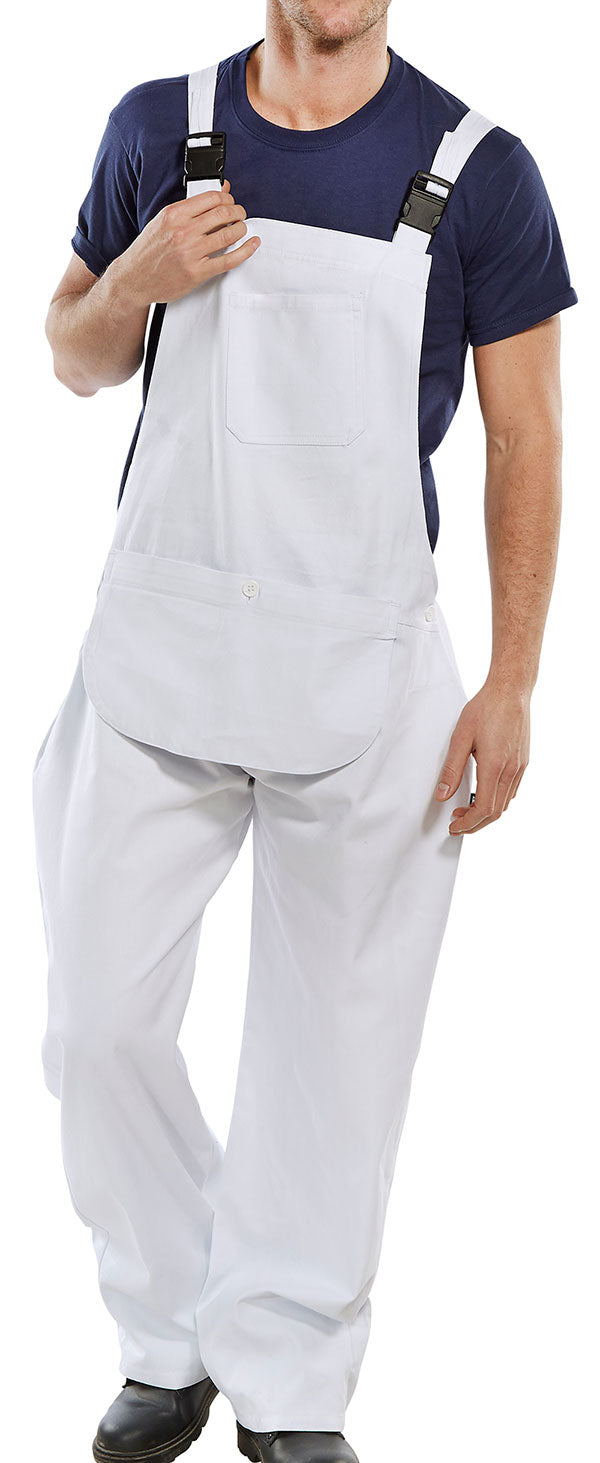 Click Beeswift Cotton Drill Bib and Brace, image 2