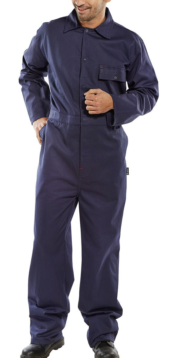 Click Beeswift Cotton Drill Boilersuit, main product image
