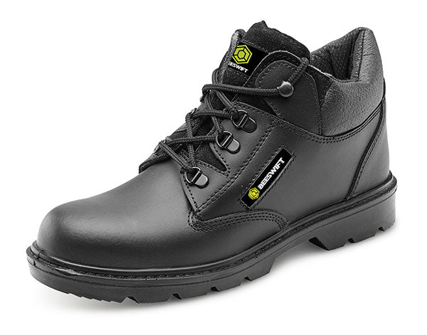 Click BEESWIFT LEATHER MID CUT MIDSOLE BOOT, main product image