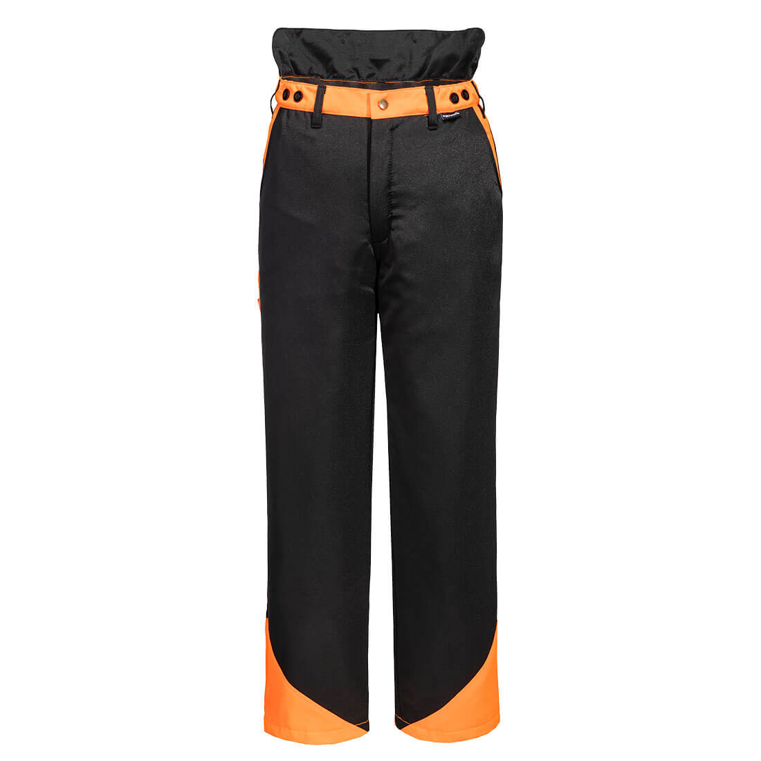 Portwest Oak Chainsaw Trousers in Black, main product image
