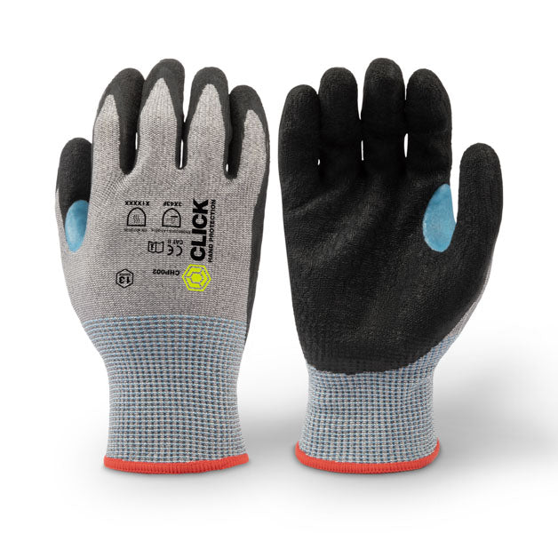 Click Beeswift Hand Protection 13G Latex Coated Cut F Glove, main product image