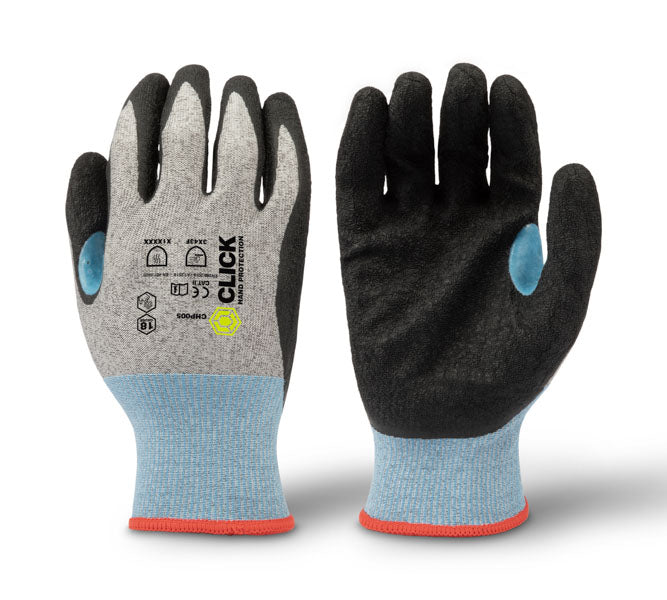 Click Beeswift Hand Protectiono Latex Coated 18G Cut F Glove, main product image