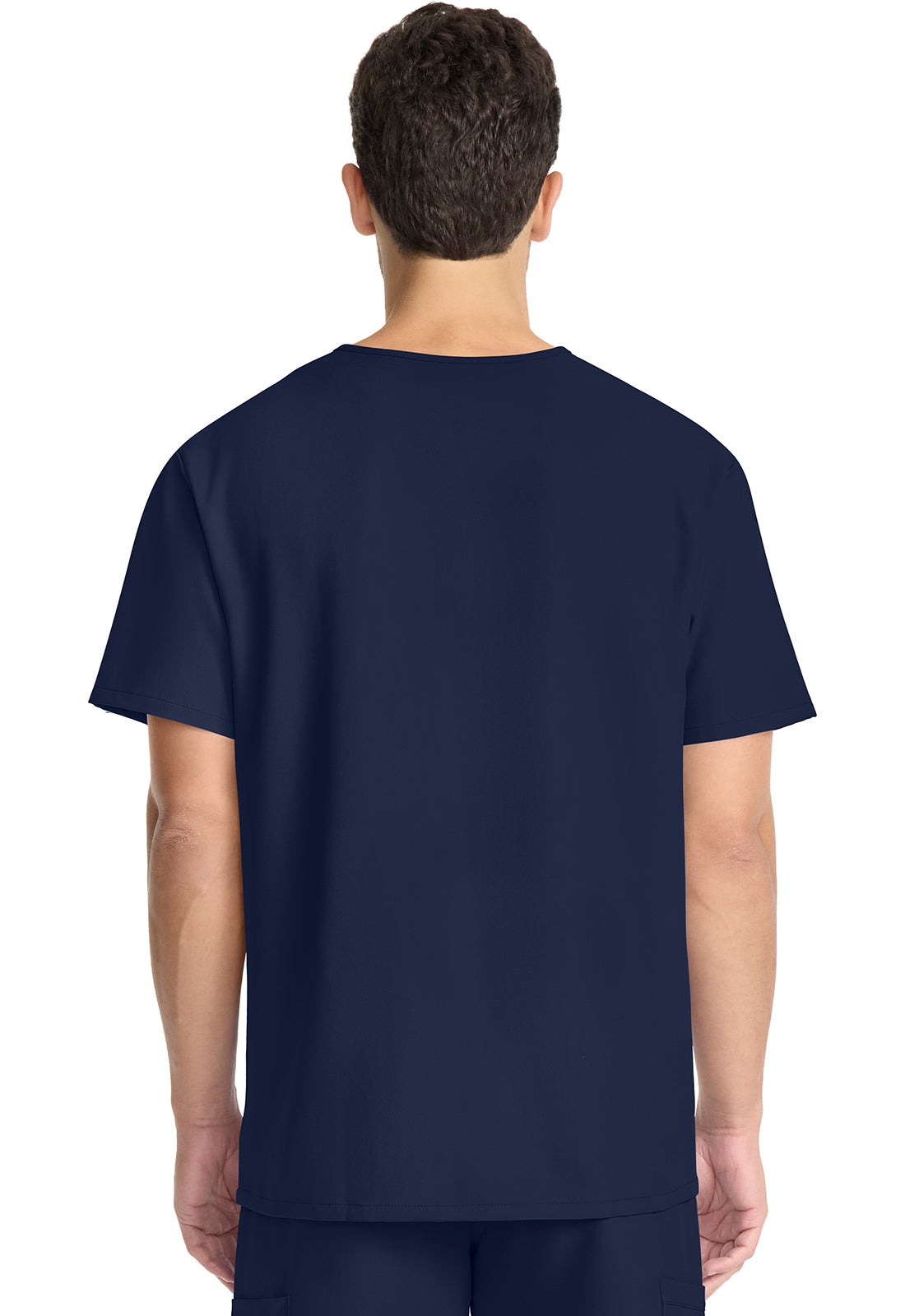 Cherokee CKE00014A Unisex V-neck Top - Navy (back)